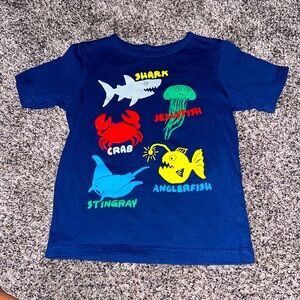The Children's Place Blue Sea Creature Tee